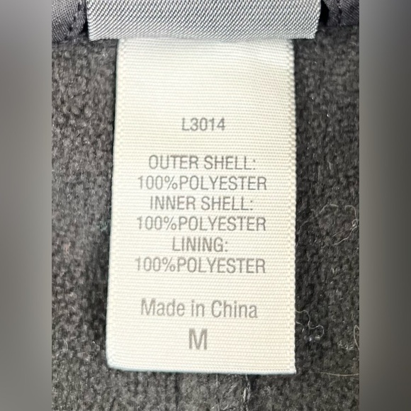 CHAMPION Vintage Men’s Long Sleeve Full Zip Fleece Jacket Medium Athletic Wear - Picture 9 of 11